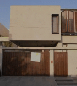 Front view of 500 yard bungalow for sale in DHA Phase 5 Karachi