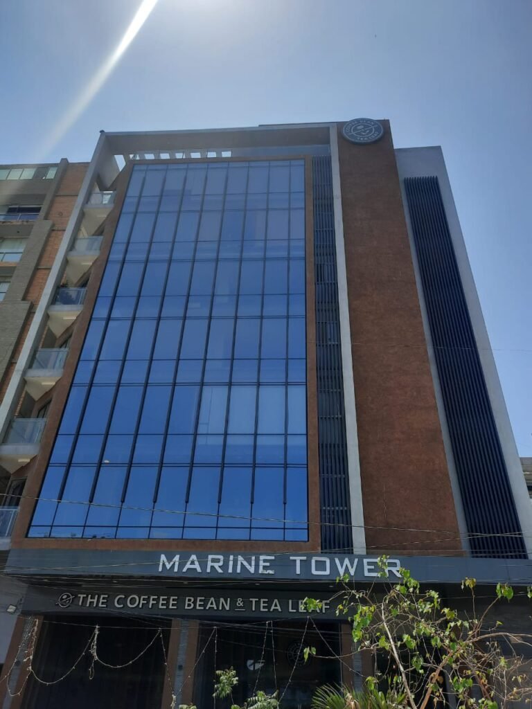 Office for Rent in Marine Tower Clifton Block 4 Karachi