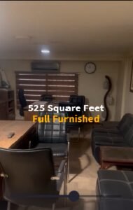 Furnished mezzanine for sale in Shahbaz Commercial DHA Phase 6 Karachi