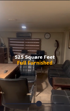 Furnished mezzanine for sale in Shahbaz Commercial DHA Phase 6 Karachi