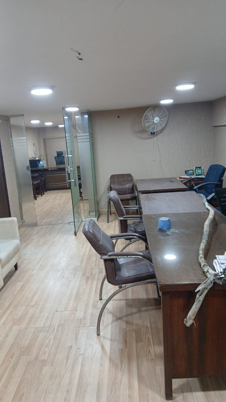 Furnished mezzanine for rent in Shahbaz Commercial DHA Karachi