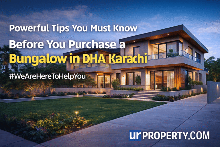 purchase bungalow in DHA Karachi