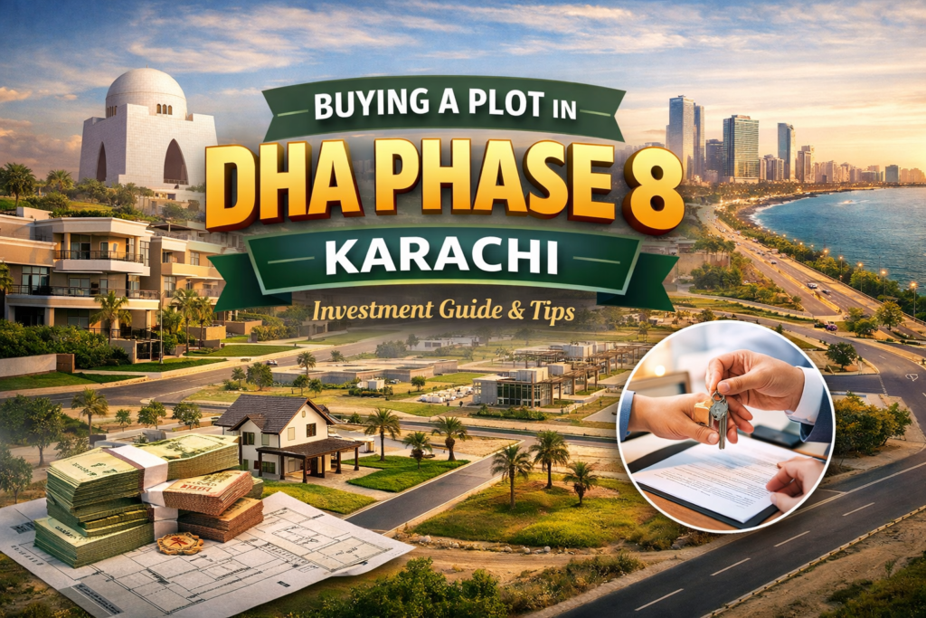Buy a Plot in DHA Phase 8 Karachi