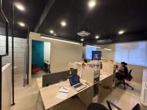Semi-furnished office space for rent in DHA Phase 5