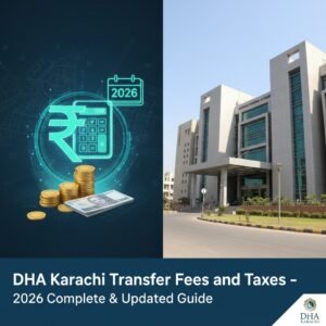 DHA Karachi Transfer Fees and Taxes