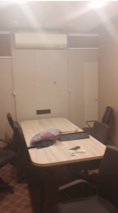 Semi-furnished office for rent in Park Towers Clifton Karachi 900 Sq.Ft.