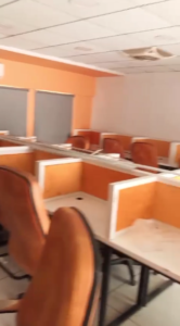 5500 sq ft office SMCHS Karachi.