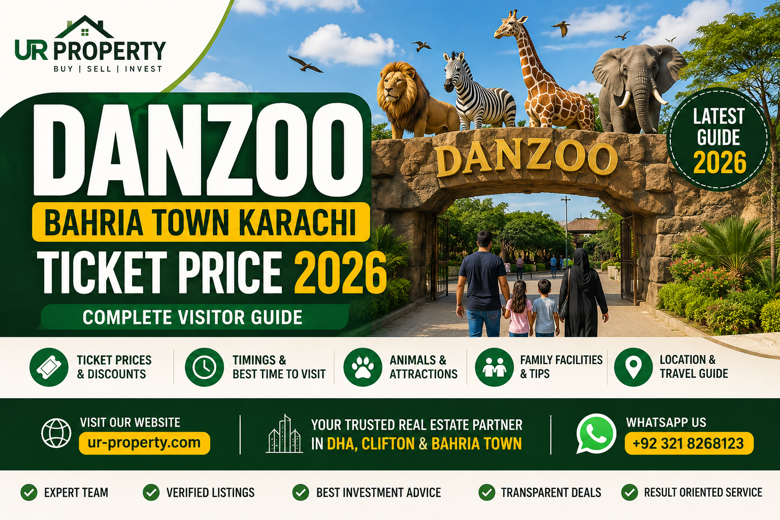 Danzoo Bahria Town Ticket Price