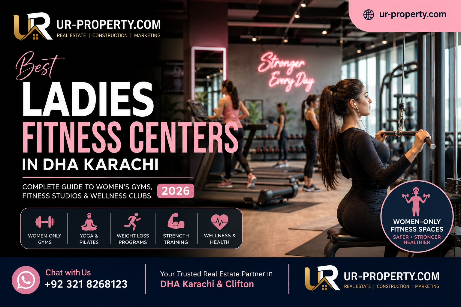 Ladies Fitness Centers in DHA Karachi