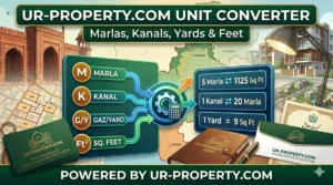 Pakistani Property Unit Converter Marlas, Kanals, Yards & Feet (2)