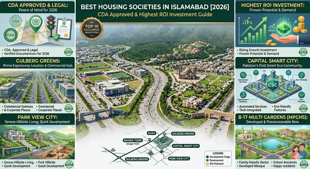 Top 10 Best Housing Societies in Islamabad 2026