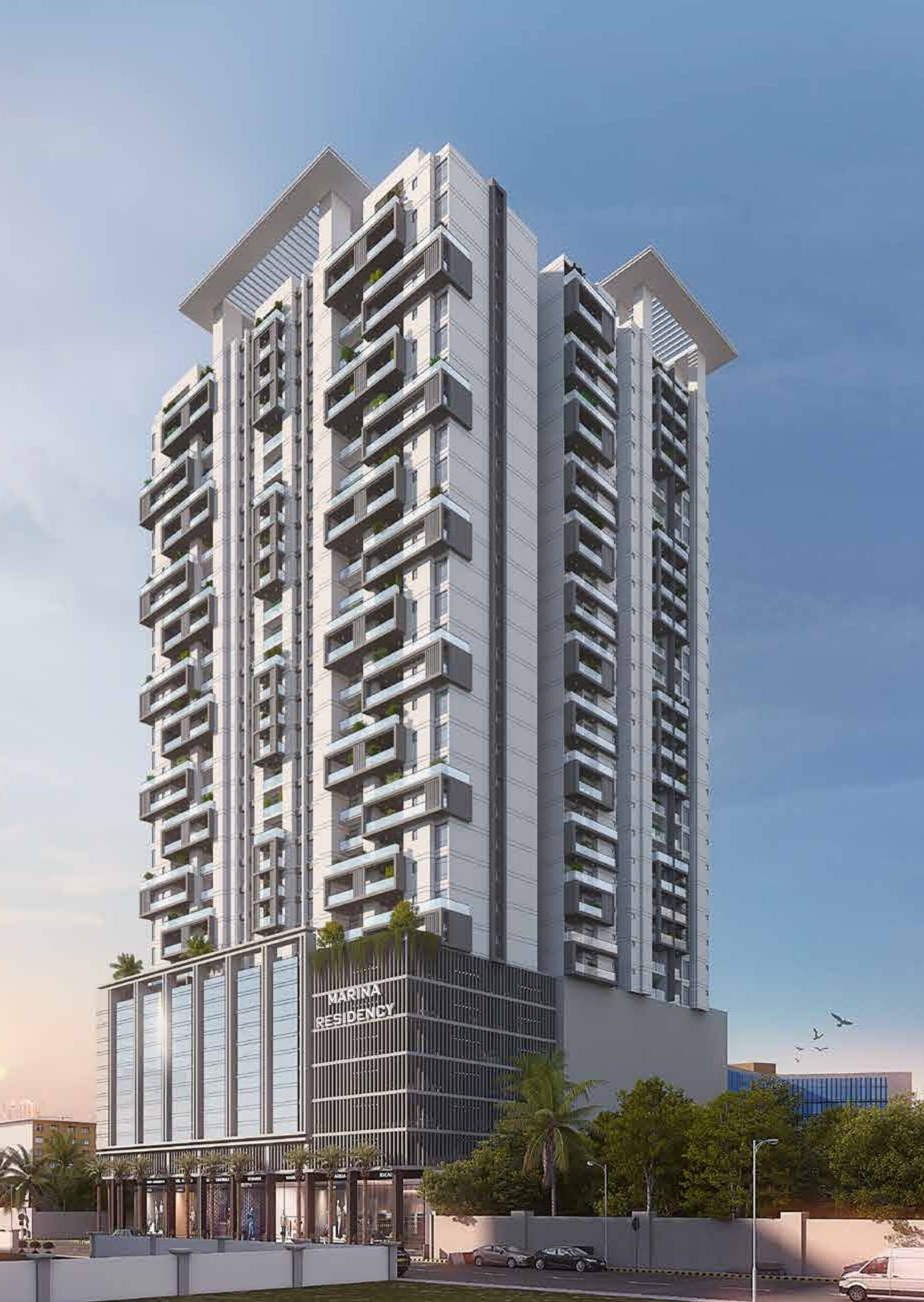 Marina Residency Civil Lines Karachi luxury apartment