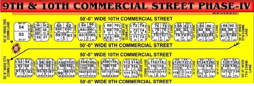 9th 10th Commercial Street DHA 4 Karachi
