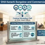 DHA Karachi Central Mutation Cell 2026