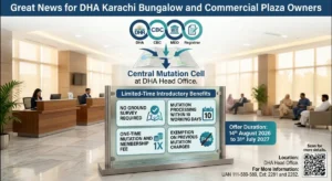 DHA Karachi Central Mutation Cell 2026