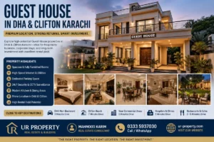 Guest House in DHA & Clifton Karachi