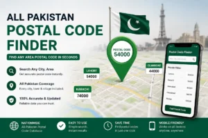 All Pakistan Postal Code Finder