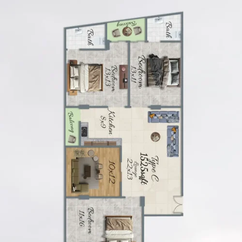ANUM RESIDENCY PHASE II BROCHURE 1525 sqft