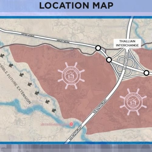 Anchorage Islamabad Phase-II Location Map