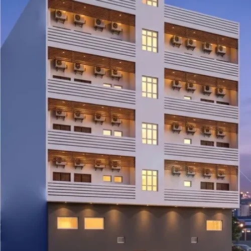 Anum Creek Tower Back Elevation