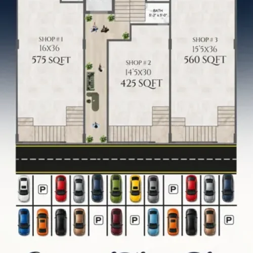 Anum Creek Tower Ground Floor Plan
