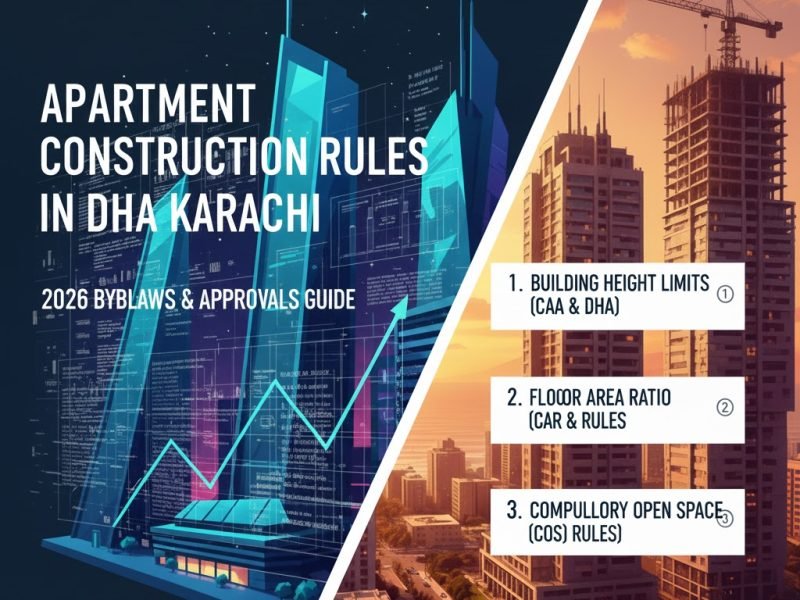 Apartment Construction Rules in DHA Karachi