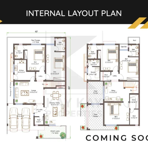 Askari Villas Internal Layout Plan