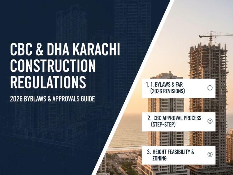 CBC & DHA Karachi Construction Regulations