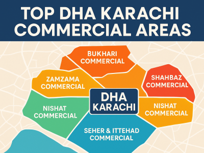 DHA Karachi Commercial Areas