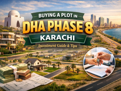 Buy a Plot in DHA Phase 8 Karachi