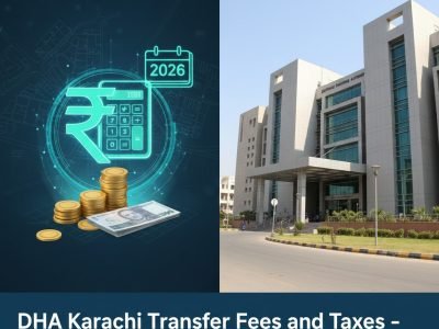 DHA Karachi Transfer Fees and Taxes