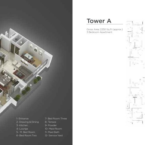 Grove Residency Apartment Layout Tower A