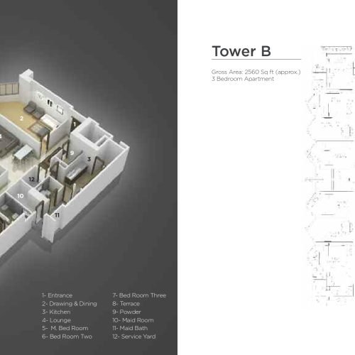 Grove Residency Apartment Layout Tower B