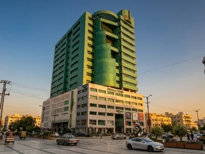 Fully furnished office for rent in Emerald Tower Clifton Karachi