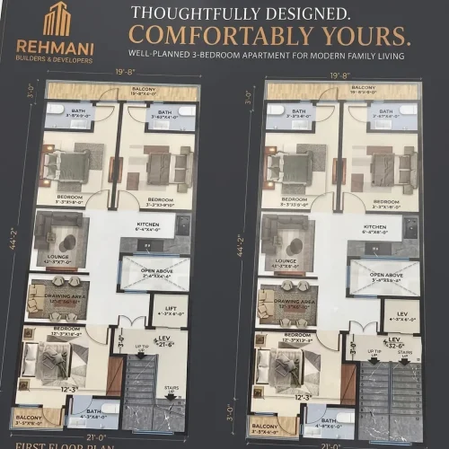 Flats & Shops on Booking in DHA Phase 2 Ext (1)