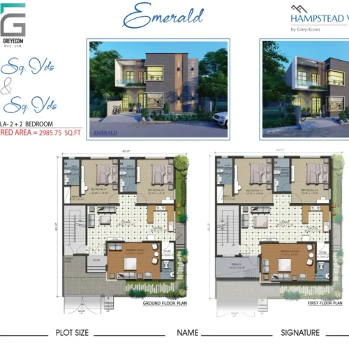 Hampstead Villas-Emerald