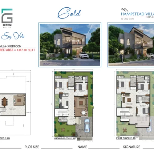Hampstead Villas-Gold