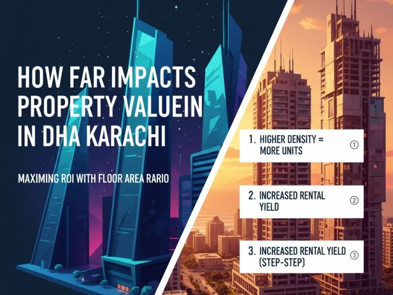 How FAR Impacts Property Value in DHA Karachi