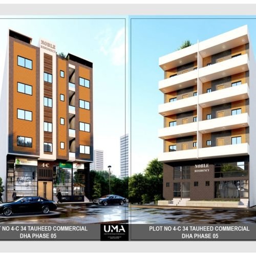 Apartments and showrooms for sale in Tauheed Commercial DHA Phase 5 Karachi