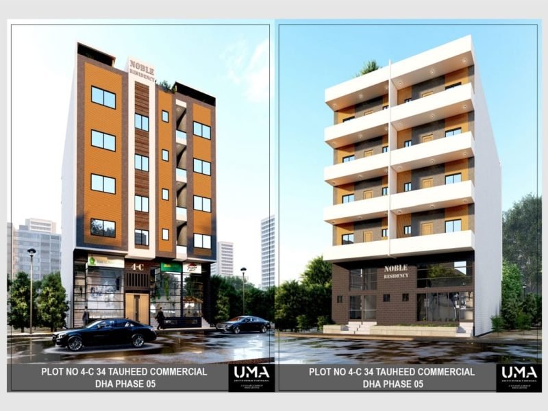 Apartments and showrooms for sale in Tauheed Commercial DHA Phase 5 Karachi