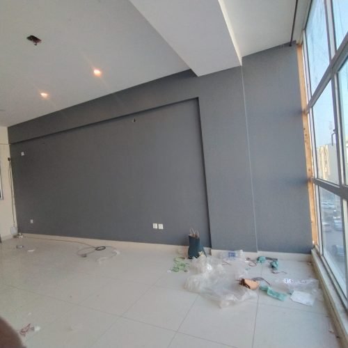 450 sq ft office with glass elevation in Tauheed Commercial DHA Phase 5