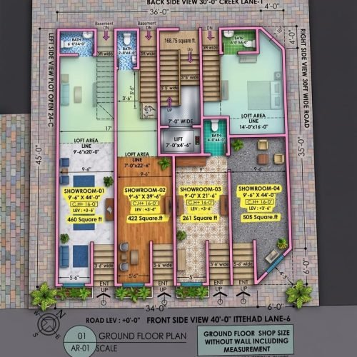 Ittehad L6 Flat & Shop Booking (2)