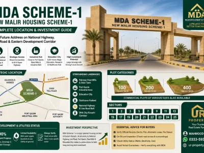 MDA Scheme-1 Karachi Location & Investment Guide