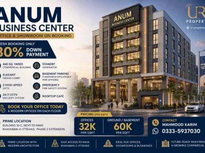 Office for Booking in DHA Phase 2 Extension Karachi