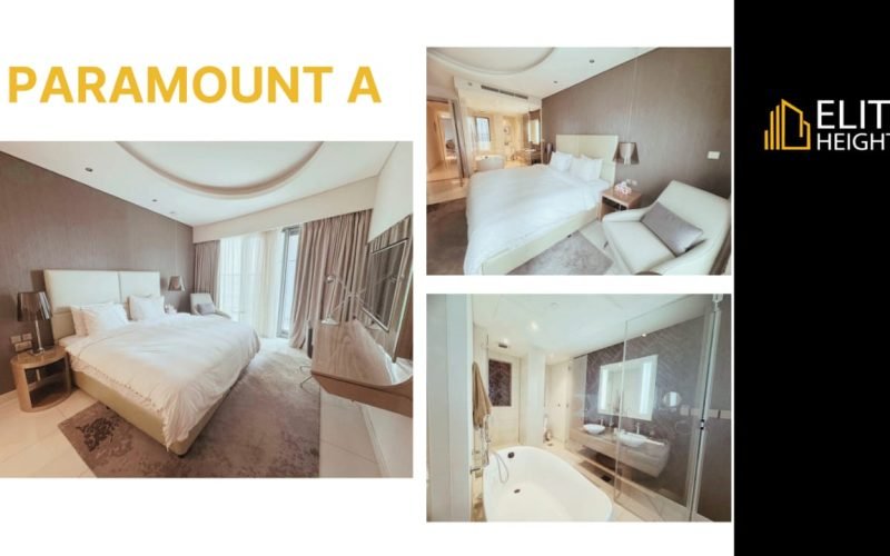 Fully furnished 3 bedroom apartment in Damac Paramount Tower A, Business Bay Dubai