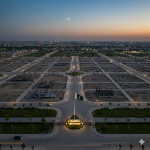 Plots for sale in Naval Anchorage Lahore