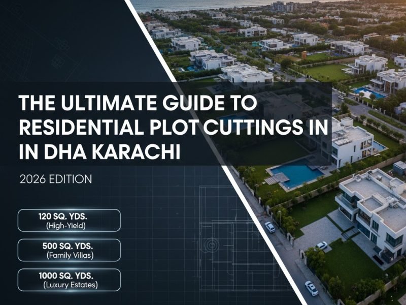 Residential Plot Cuttings in DHA Karachi