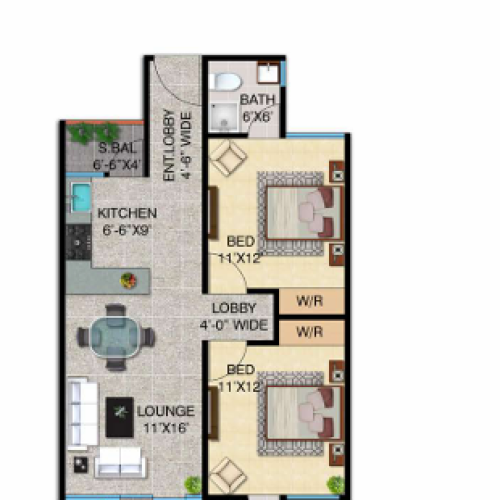 Saima Mangrove Residence Karachi waterfront apartments Floor Plans (6)