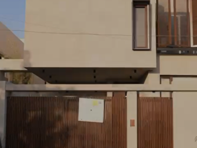 Front view of 500 yard bungalow for sale in DHA Phase 5 Karachi