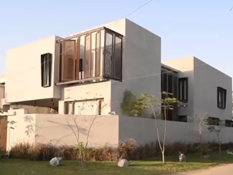 Front view of 500 yard bungalow for sale in DHA Phase 5 Karachi